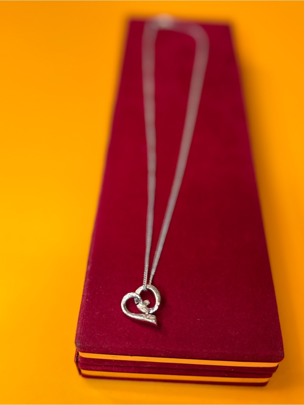 Givenchy Silver-Tone Crystal Loop Pendant Necklace - Silver - Picture 2 of 12